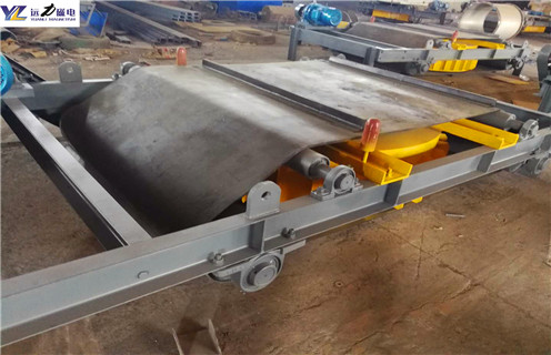 帶式強磁除鐵器，帶式強磁永磁除鐵器工作原理工作原理_帶式強磁永磁除鐵器工作原理構造選型_廠家
