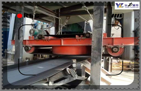 自卸式電磁除鐵器，新疆自冷自卸式電磁除鐵器_技術(shù)參數(shù)_新疆自冷自卸式電磁除鐵器工作原理_國(guó)家標(biāo)準(zhǔn)生產(chǎn)廠家 