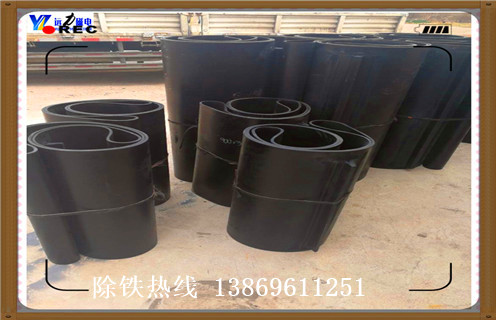 皮帶永磁除鐵器，皮帶上的永磁除鐵器_皮帶上的永磁除鐵器皮帶原因及如何調(diào)_刮板價格
