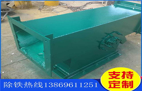 管道除鐵器，上海管道除鐵器型號_上海管道除鐵器型號廠家應用安裝示意圖型12000高斯_可定制工作原理